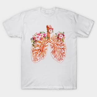 Anatomical Lungs T-Shirt